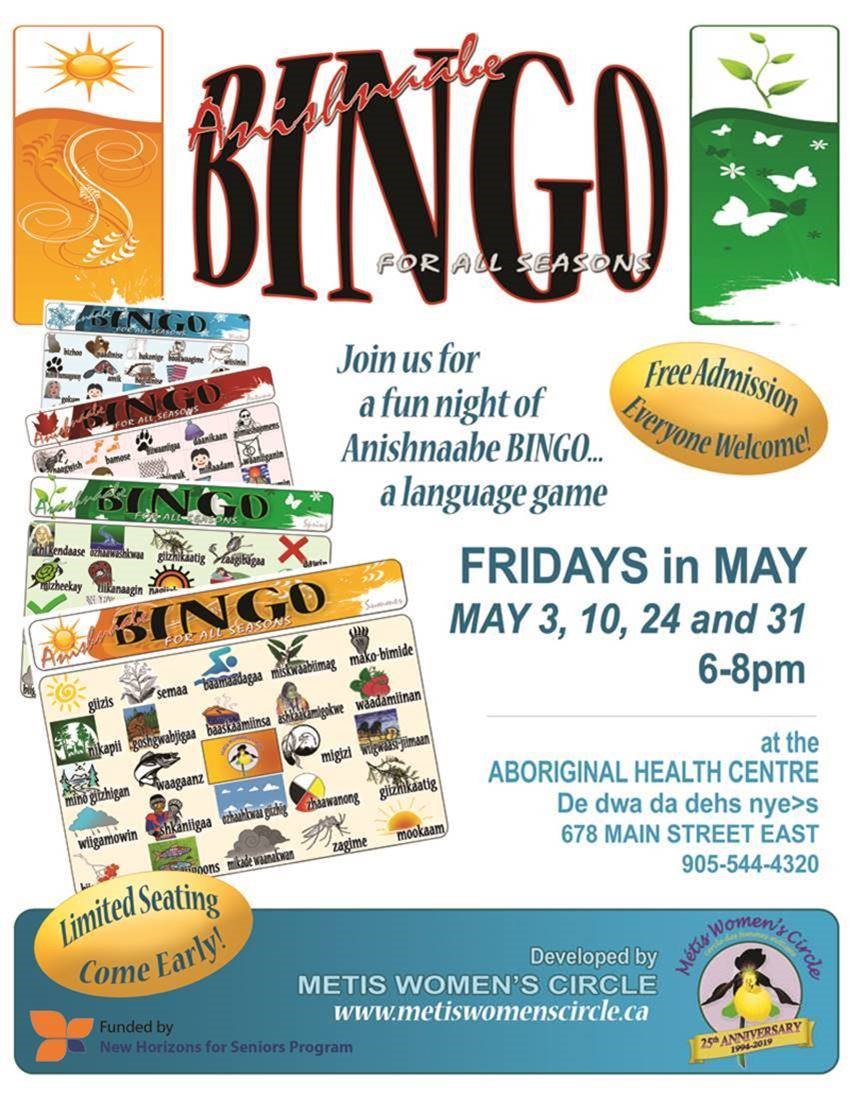 Anishinaabe Bingo